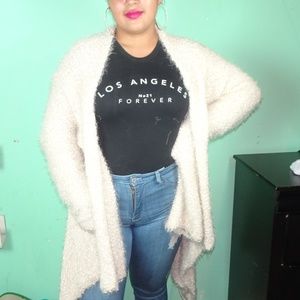 Fashion Nova Fuzzy Cardigan